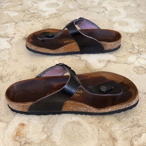 Birkenstock Gizeh Birko-Flor - Black - Picture 5 of 13